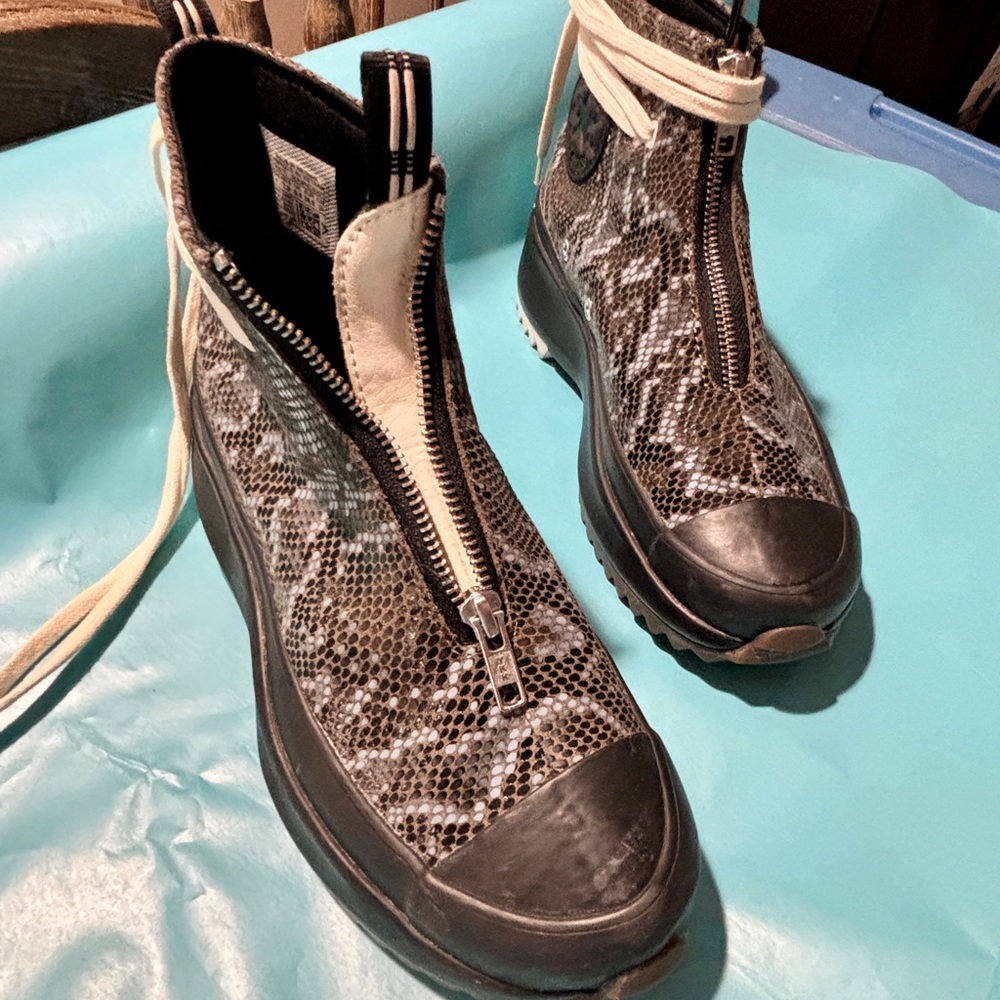 Snakeskin Run Star Hike Converse - Picture 4 of 12